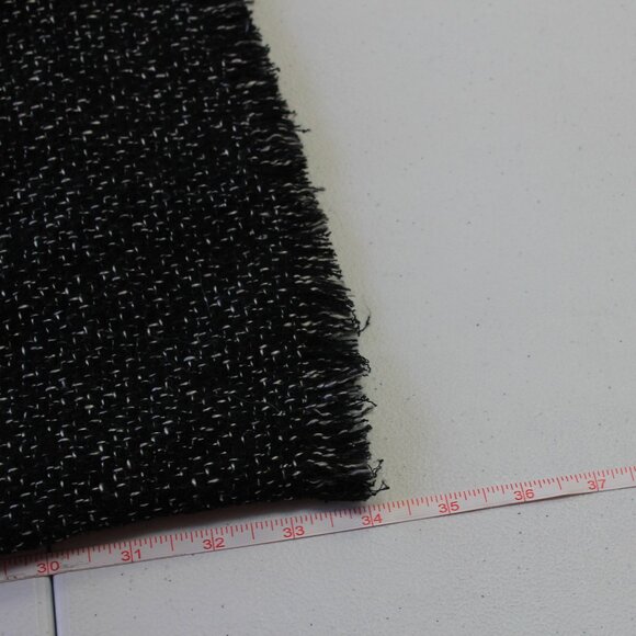 #394 Chico's Black Grey Speckled Dressy Skirt Size 2 (12) - Picture 7 of 10